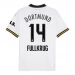 Günstige Fußballtrikots Borussia Dortmund Fullkrug 14 3rd trikot 2024-25 Kurzarm